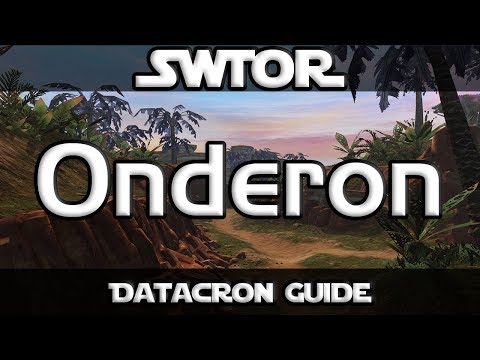 SWTOR - Datacron Guide - Onderon