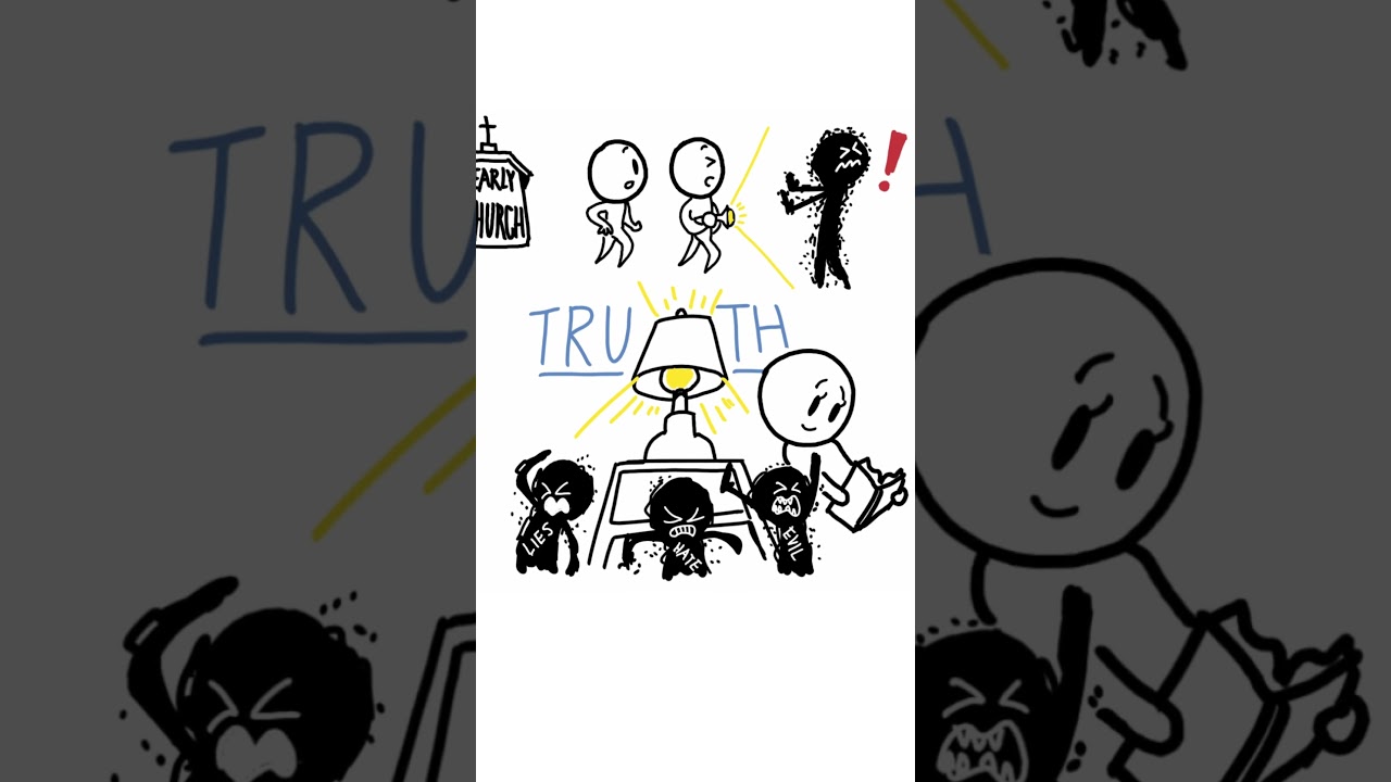 EXPOSE the Darkness!  #podcast #jesusanimation #movies #christiantiktok