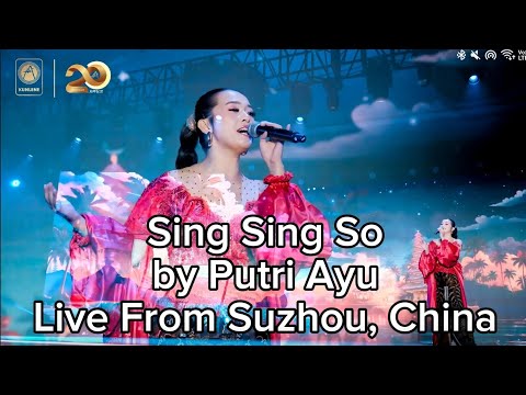 Sing Sing So by Putri Ayu Live from China!