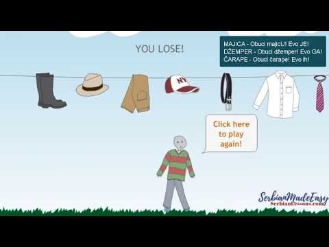 Serbian Lessons - Accusative of Pronouns