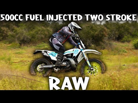 Husqvarna TE500 Two Stroke Offroad Weapon RAW