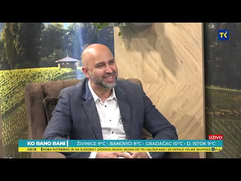 JUTARNJI PROGRAM RTVTK ALAN ALAGIĆ 04 06 2021