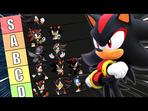 Ranking EVERY Shadow The Hedgehog!