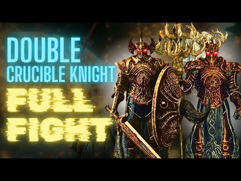 Crucible Knight Duo Tutorial - Full Boss Fight (Elden Ring)