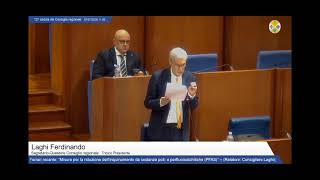 Proposta di legge 43/13 Misure per la riduzione dell'inquinamento da sostanze poli- e perfluoroalchimiche (PFAS)