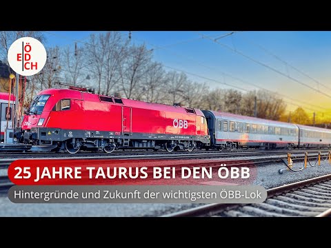 Die Lok-Ikone der ÖBB wird 25 Jahre alt: Geschichte, Zukunft und Hintergründe des Taurus 1016 & 1116