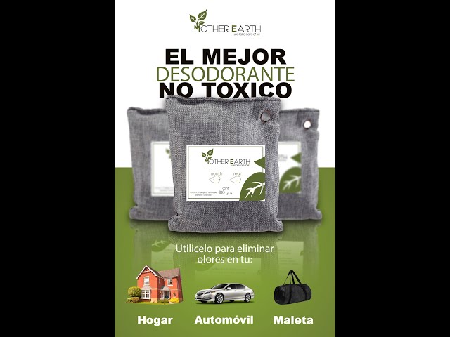Vídeo relacionado con 4 Bolsas Saco Absorbente de Carbón Activo de Bambú,bolsas de carbón activado absorbente de olores,Bolsas Eliminador de Olores para Zapatos,ambientador,Rápida absorción(verde)