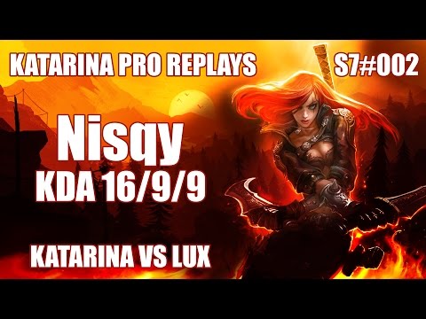 NISQY Katarina MID [16/9/9] vs Lux