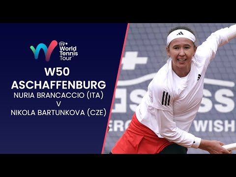 Nuria Brancaccio (ITA) v Nikola Bartunkova (CZE) | W50 Aschaffenburg Final | Highlights | ITF