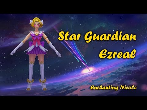 Star Guardian Ezreal - Custom Skin Spotlight (By Enchanting Nicole)
