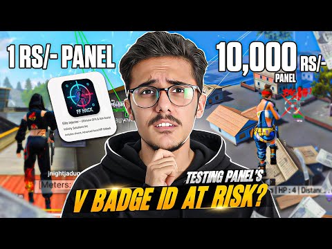 Rs 1 vs Rs 10,000 Panel - Which One will Ban my V Badge ID? 😱