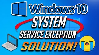 Windows 10 System Service Exception FIX [2026 Tutorial]