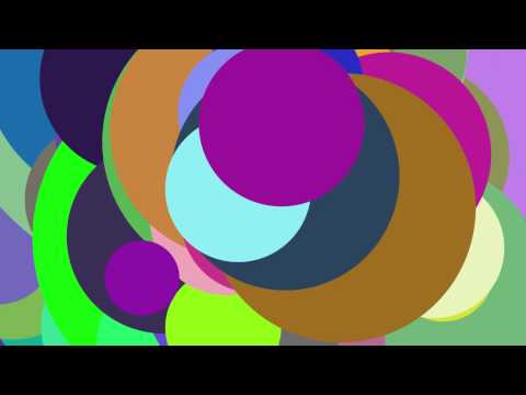 Club Visuals 314 - Flashing Color Circles Free VJ Loop HD