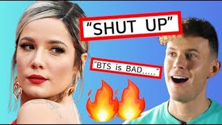 Halsey Protected BTS from RUDE Talk Show Host! #ProtectBTS