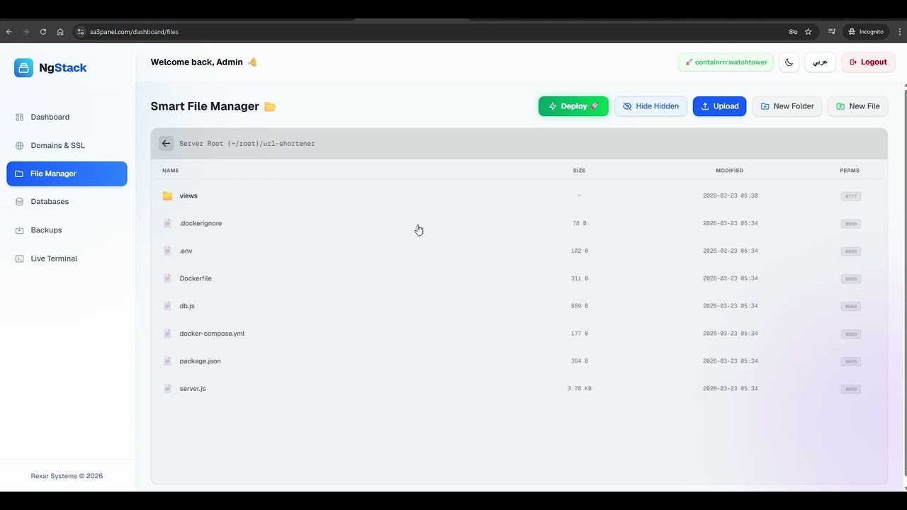 How to Deploy Web Apps & Databases in Seconds with NgStack Control Panel