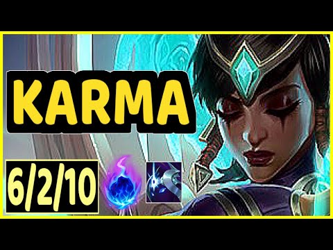 KARMA VS TWISTED FATE - 6/2/10 KDA MID GAMEPLAY