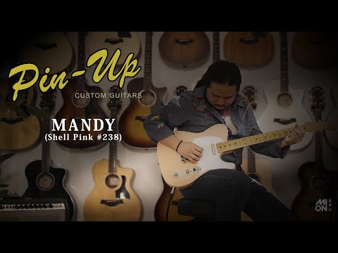 Eric Daw Custom Guitars #238 MANDY TL Shell Pink / MION introduction