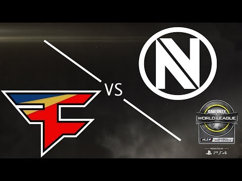 FaZe Clan vs Team EnVyUs - CWL Global Pro League Stage 2 Playoffs - Day 1