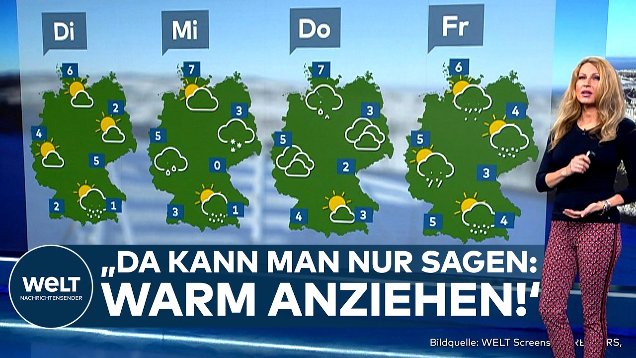 WETTER: "Kein so wirklich guter Start" für 2026! Frostig, Kalt und Schnee lautet die Prognose