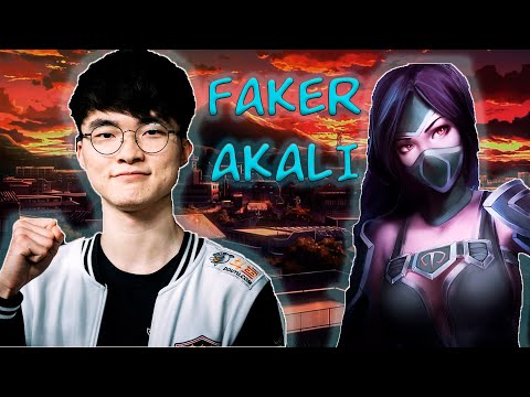 FAKER ON AKALI EXTERMINATED KOREAN CHALLENGERS | Akali guide | Akali gameplay | Faker akali