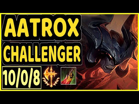 MAGIFELIX (AATROX) - 10/0/8 KDA CHALLENGER GAMEPLAY - EUW