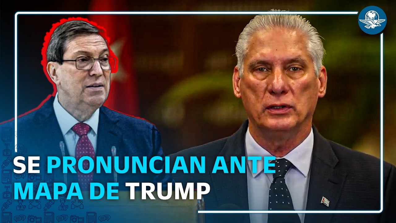 Cuba y EU elevan tensión: Díaz-Canel responde al polémico mapa de Trump
