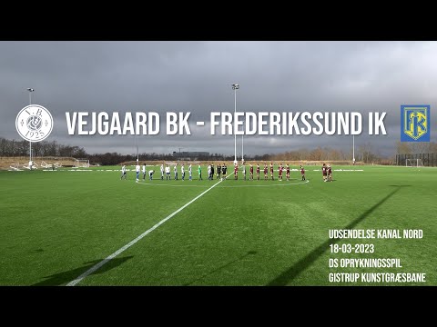 Vejgaard BK - Frederikssund IK - 1 times udsendelse fra Kanal Nord