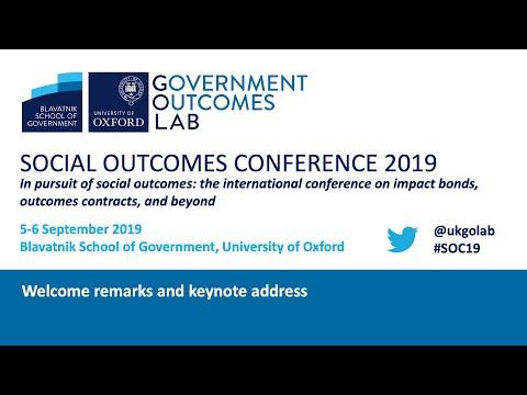 SOC 2019: Welcome remarks and keynote address