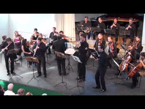 Mozart Concertante for flute, oboe, horn, basson KV297b 1st  movement