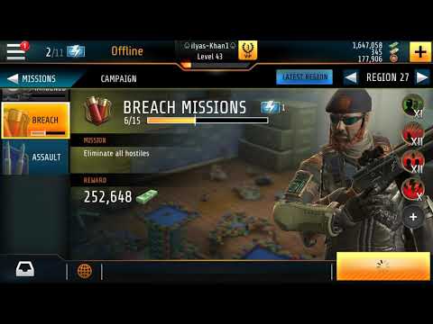 Kill Shot Bravo Region 27=7 Breach Mission Complete