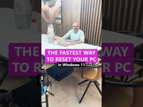 Reset your PC quickly! #shorts