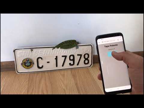 Tapa Patente con Arduino para evitar multas abusivas