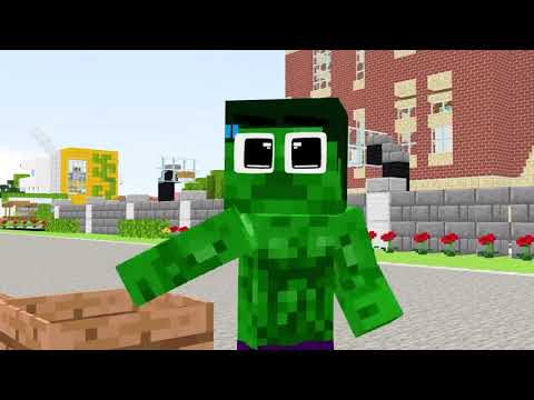 Monster School - Poor Hulk Become Rich But Haven’t Love - Sad Story - Minecraft Animation