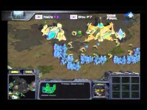 Bisu vs Nada @ Blizzard Worldwide Invitational 2007 [game 1]