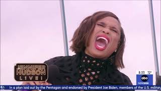 Jennifer Hudson Sings Dr. Feelgood (Love is Serious Business) &amp; Think by Aretha Franklin Live 2021