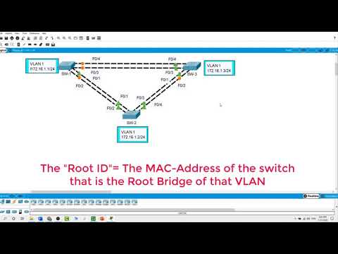 Configuring a Switched Network with Redundant Links, STP, Root Bridges, Root Ports, Practice Lab