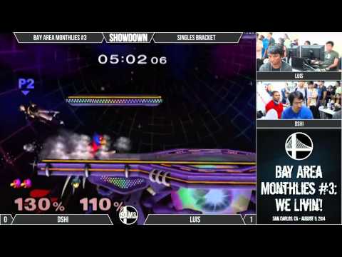 Bay Area Monthlies #3 - Winner Ro64 - dshi (Falco) vs Luis (Marth)