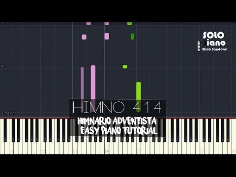 HIMNO 414 - ¡Oh, buen Maestro, despierta! | Easy Piano Tutorial + Partitura