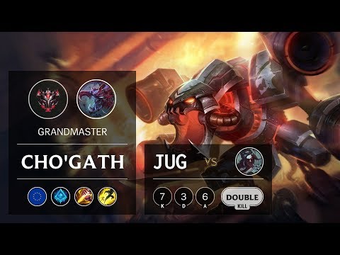 Cho'Gath Jungle vs Kayn - EUW Grandmaster Patch 9.9