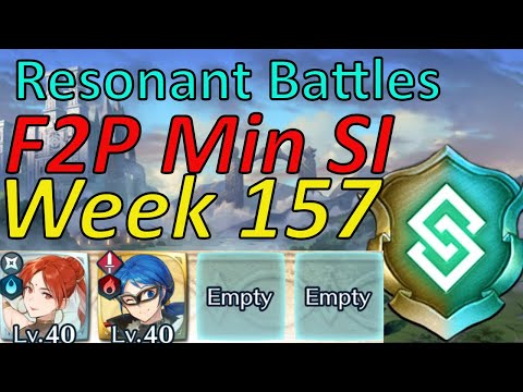 Resonant Battles Week 157 Guide F2P Min SI ,easy Harmonic inclusion [FEH]