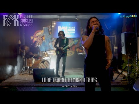 Aerosmith - I Don't Want to Miss a Thing | Fight Counter Karma (official live video)