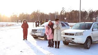 Ракета"Союз" успешно стартовала с космодрома Восточный. Видео смотровой площадки г.Шиманов