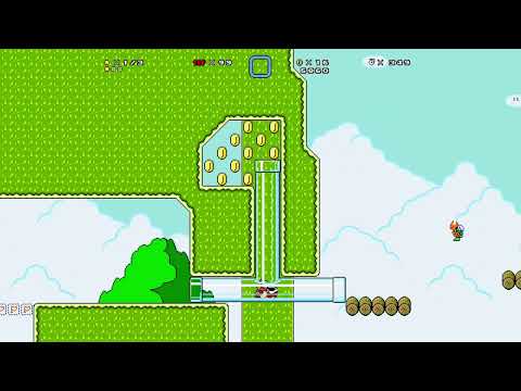 Super Mario Bros. X (SMBX2) Beta 5.2 Custom Level - Gorgeous Clear Pipes