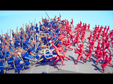 100x LEGACY 🥊 vs 🔥 MEDIEVAL KING ARMY / Totally Accurate Battle Simulator ( TABS )