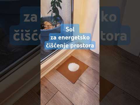 Sol za energetsko čišćenje prostora