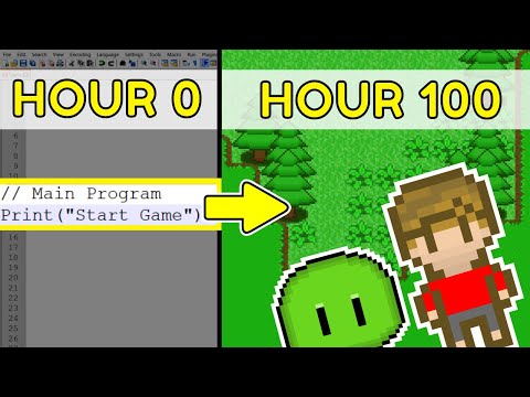 I Spent 100 HOURS Making a Game With NO GAME ENGINE