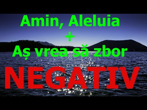 Amin, Aleluia + Aș vrea să zbor - NEGATIV