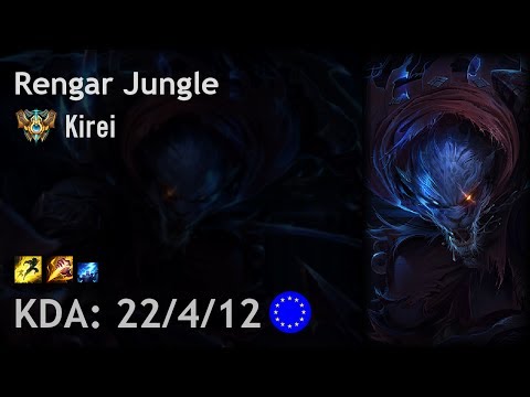 Rengar Jungle vs Warwick - Kirei - EUW Challenger Patch 7.11