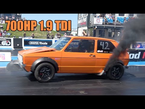QUICKEST DIESEL CAR IN POLAND - 1.9TDI 4 MOTION Mk1 VW GOLF