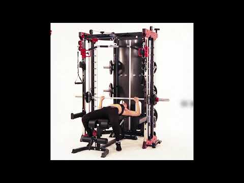 Smith machine all in one function training workout